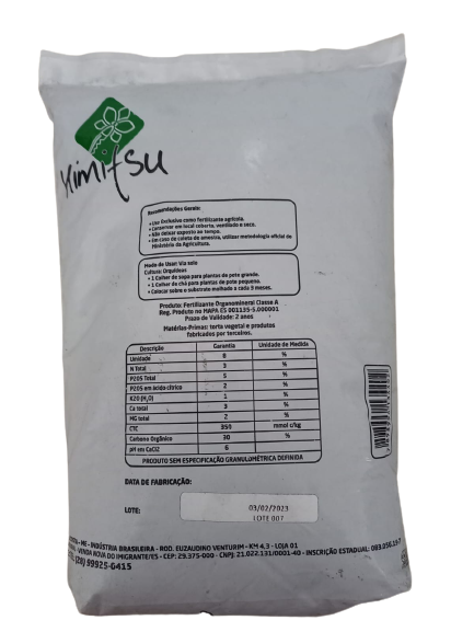 Himitsu Fertilizante Organomineral 1 Kg - Imagem 3
